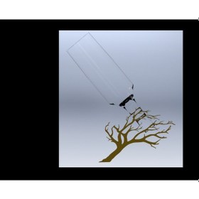 Resim Opencart Ağaç Şeklindeki Şarap Dengeleyici Sadece Plastik Aparattır 