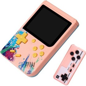 Resim Vkemall G50 3.0 İnç Tam Renkli Ekran El Oyun Konsolu 500 Retro Oyun Taşınabilir Oyun Kon 