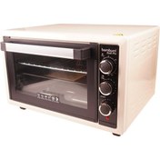 Resim Bambum Cook-Pro 34 LT Mini Fırın Krem Bambum