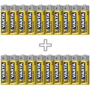 Resim Varta Superlıfe Çinko Aa Kalem Pil 48'li Paket 