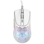 Resim Glorious Model O 2 Mini 6 Düğmeli Kablolu Beyaz Mouse 