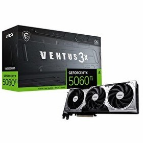 Resim MSI Ventus 3X GeForce RTX 5060 Ti OC 16GB GDDR7 128Bit HDMI/DP Ekran Kartı 