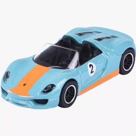 Resim Majorette Porsche Motorsport Yarış Arabası - Cayanne Turbo S+ 918 Spyder 212053112 