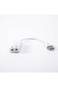 Resim ODSEVEN Raspberry Pi USB Ses Kart Modülü (Mikrofon ve Kulaklık Girişi) 