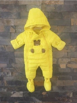 Andywawa Kız Bebek Sincap Kabatmalı Pembe Kozmonot Tulum Ac23324 001