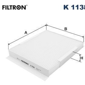 Resim FILTRON K1138 | Polen Filtresi Meriva 