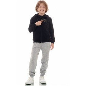 Resim Galatasaray 100.yıl Çocuk Hoodie C232178 SIYAH 