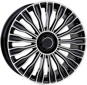 Resim EMR-A336-01 7.5x17" -5x112 ET35 66.6 Black Diamond Jant (4 Adet) 
