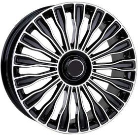 Resim EMR-A336-01 7.5x17" -5x112 ET35 66.6 Black Diamond Jant (4 Adet) 