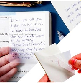 Resim Noki Memo 75x75 Şeffaf Yapışkanlı Not Kağıdı 50 Yaprak (12300) 
