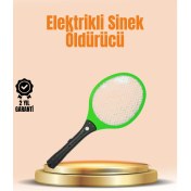 Resim Elektrikli Sinek Raketi | Yüksek Voltajlı, Güvenli ve Taşınabilir 