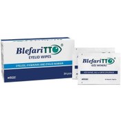 Resim BlephariTTO Göz Çevresi Temizleme Mendili 24 Adet 
