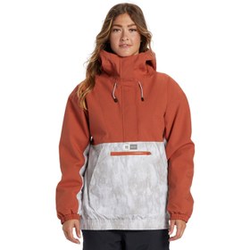 Resim Dc Chalet Anorak Kadın Kırmızı Snowboard Ceketi 