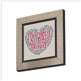 Resim Şükran Günü İçin Kulanılan İfade Baskılı Mdf Magnet 7x7 394 