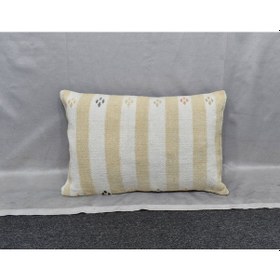 Resim Zehra Abla Halı Yeni El Dokuma Dekoratif Kilim Kırlent Yastık Kılıfı 6246 