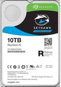 Resim Seagate 3.5" 10tb Skyhawk St10000ve000 7200 Rpm 256mb Sata-3 Güvenlik Diski 