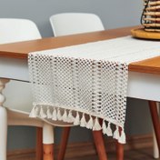 Resim Nuvomon Dantel Runner - 40x150 cm 
