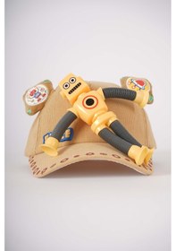 Resim Miniko Kids Kitti Erkek Çocuk Çıkabilen Uzayan Oyuncaklı Işıklı Şapka Renkli 