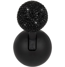 Resim "ergonomik Rhinestone Ball-bar Joystick-pürüzsüz Araba Kontrolü İçin Tek Dokunuşla Başlama Kolu" Black 