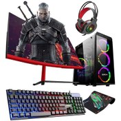 Resim Zeiron Rapid X30 i5-10400F 8 GB 256 GB M.2 SSD GTX1050Ti 165Hz 24" Dos Masaüstü Oyuncu Bilgisayarı 