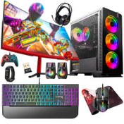 Resim Turbox Tx5122 Intel Core i5 7400 16GB Ram 512GB SSD 8GB RX580 GDDR5 23.6 100Hz Curved Oyun Hazır Sistem 