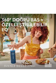 Resim Ultimate Ears Boom 4 Taşınabilir Bluetooth Hoparlör, 360 Derece, 15 Saatlik Pil Ömürlü - Mor 