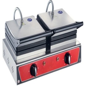 Resim Karacasan Endüstriyel Elektrikli Kare + Çubuk Waffle Makinesi 