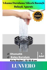 Resim Lunvero Özel Üretim Yüksek Basınçlı Kaliteli Hızlı Bulaşık Yıkama Otomatik Kupa Durulama Aparatı 