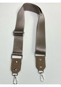 Resim Karantuhafiye Derili Palaska Askı / Polyester Palaska Askı / Palaska Sap / Polyester Çanta Sapı Vizon Vizon 