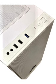 Resim Gameforce Wmesh Beyaz 4x120mm Rainbow Fan ATX Oyuncu Bilgisayar Kasası 