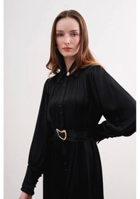Resim Olla Collection Pena Elbise Siyah 