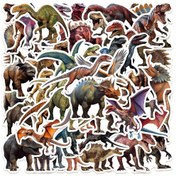Resim 50 adet Jurassic Dinozor Sevgi Çizim Sanatı Harika Estetik Çizgi Film Etiketler Su Geçirmez Sticker Paketi Valiz Su Şişesi Kendin Yap Dizüstü Bilgisayar Kaykay Bagaj Parti Süsleme Hediye Oyuncaklar -kış, yeni yıl 