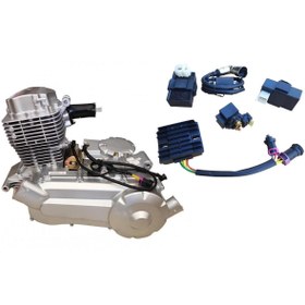 Resim SEVGENT Atv Lx200 Alt Motor Komple Dik (Elektrik Aksamları Dahil) 