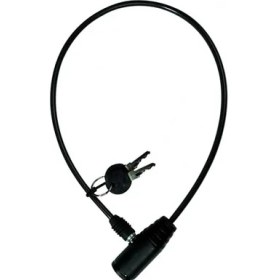 Resim Motor Kilidi Anahtarlı Çelik Halatlı Kilit 65 cm 1410 