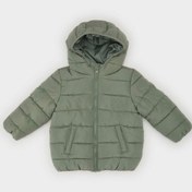 Resim Defacto Erkek Bebek Su Geçirmez Kapüşonlu Tafta Şişme Mont A2859a525augn425 Yeşil 