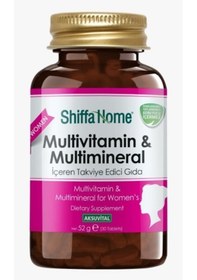 Resim Shiffa Home Kadınlar İçin Multivitamin & Multimineral 30 Tablet 