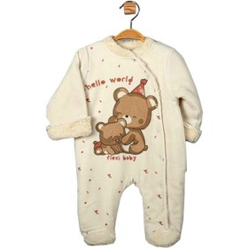 Resim Flexi Bebek Tulumu 247167 Krem 