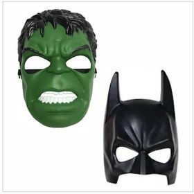 Resim Hulk Maskesi Ve Batman Maskesi Tüm Yaşlar 