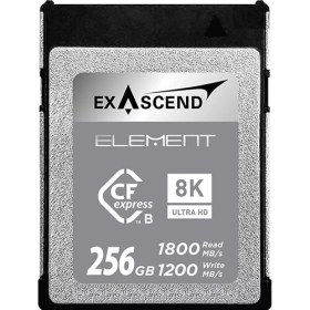 Resim Exascend 256GB Element Series CFexpress Type B Memory Card 