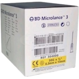 Resim Bd Microlance 30G 0.3Mmx13Mm Mezoterapi İğnesi 1 Kutu 100Ad. 
