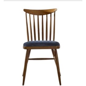 Resim Bengimobilya Sandalye Zus195 Çıtalı Sırtlık Model Ahşap Kayın Iskelet Parlak C 