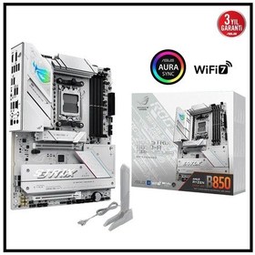 Resim Asus Rog Strıx B850-a Gamıng Wıfı 8000mhz Oc Ddr5 Soket Am5 M.2 Hdmı Dp Atx Anakart 