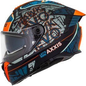 Resim Axxis Hawk Evo Let’s Ride Mat Blue 