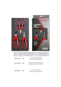 Resim İzeltaş Opak Pense Seti 3 Parça 160 MM 