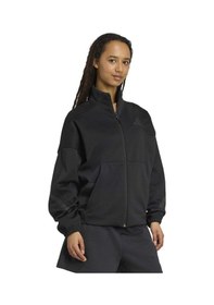 Resim Black Adidas Kadın Günlük Eşofman Üstü Z.n.e. Track Top Jw7778 Siyah 