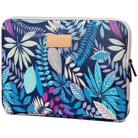 Resim Cbtx Lisen 14" Desenli Fermuarlı Laptop Çantası 36.5 x 25.5 x 2 CM Mavisi Arka Plan 