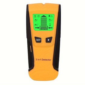 Resim 3'sü-1 Çiftlik Bulucu Duvar Tarama - LCD Ekranı Hassasiyetli Çiftlik Sensörü Ahşap, Metal, AC Kablo Algılama - Plastik, Pile Güçlü Çiftlik Lokalizatörü ile Otomatik Kapanma, Yüksek Hassasiyetli Konum Dedektörü 