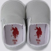 Resim U.S. Polo Assn. Us Polo Assn Erkek Bebek Gri Renkli Ayakkabı 