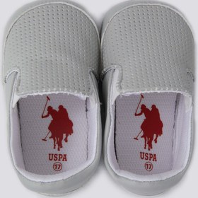 Resim U.S. Polo Assn. Us Polo Assn Erkek Bebek Gri Renkli Ayakkabı 