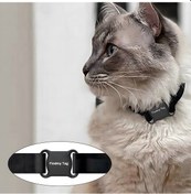 Resim Wezone Köpekler İçin Bluetooth Kayıp Engelleme Cihazı - Su Geçirmez, Find My Uyumlu, Led Ve Sesli Hatırlatıcı, Siyah + Kolyelik 